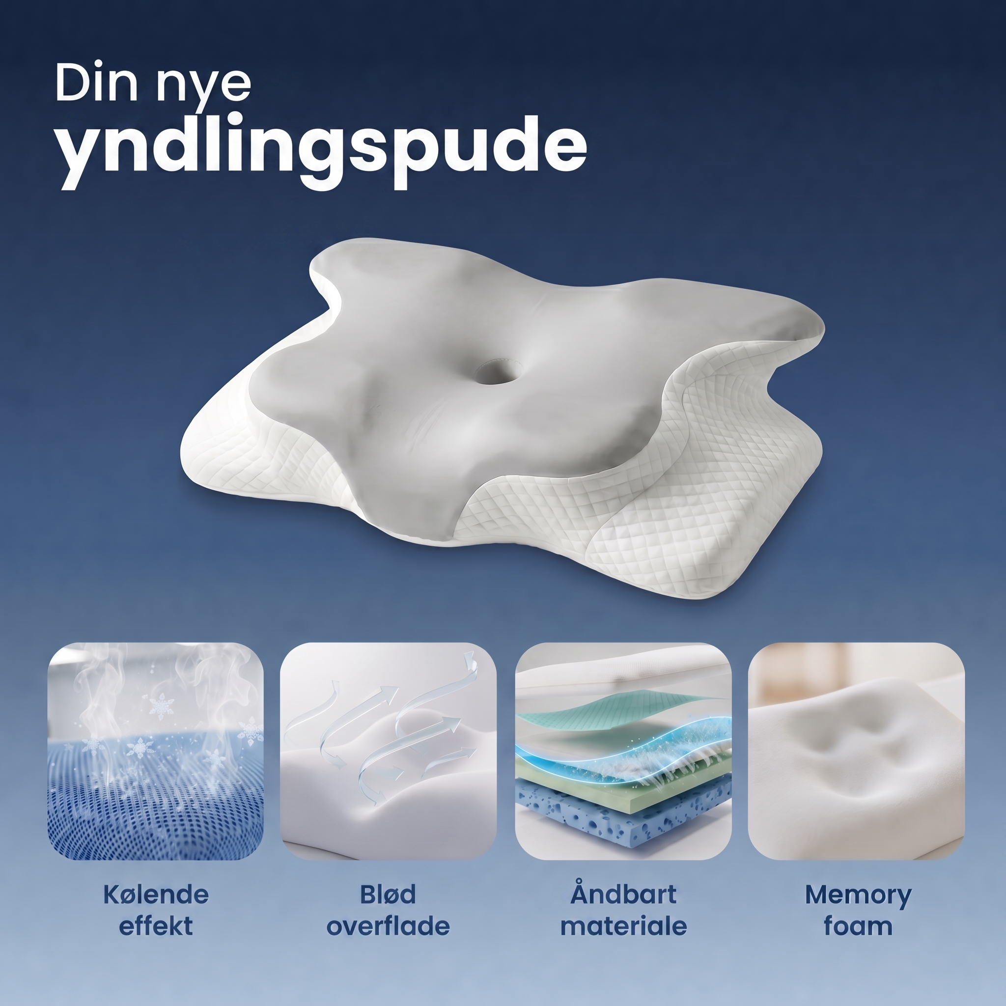 The Sleepr Ergonomic Pillow