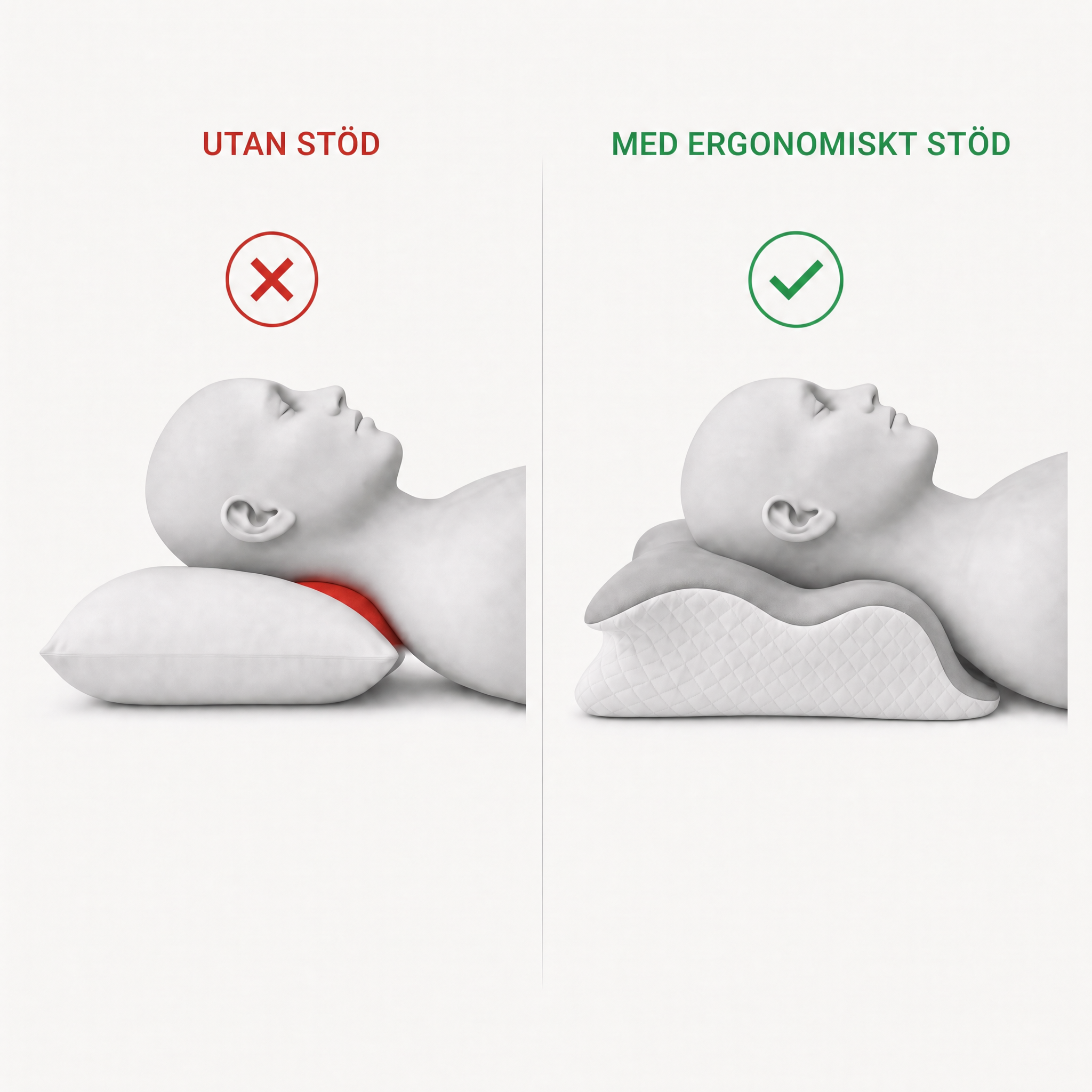 The Sleepr Ergonomic Pillow